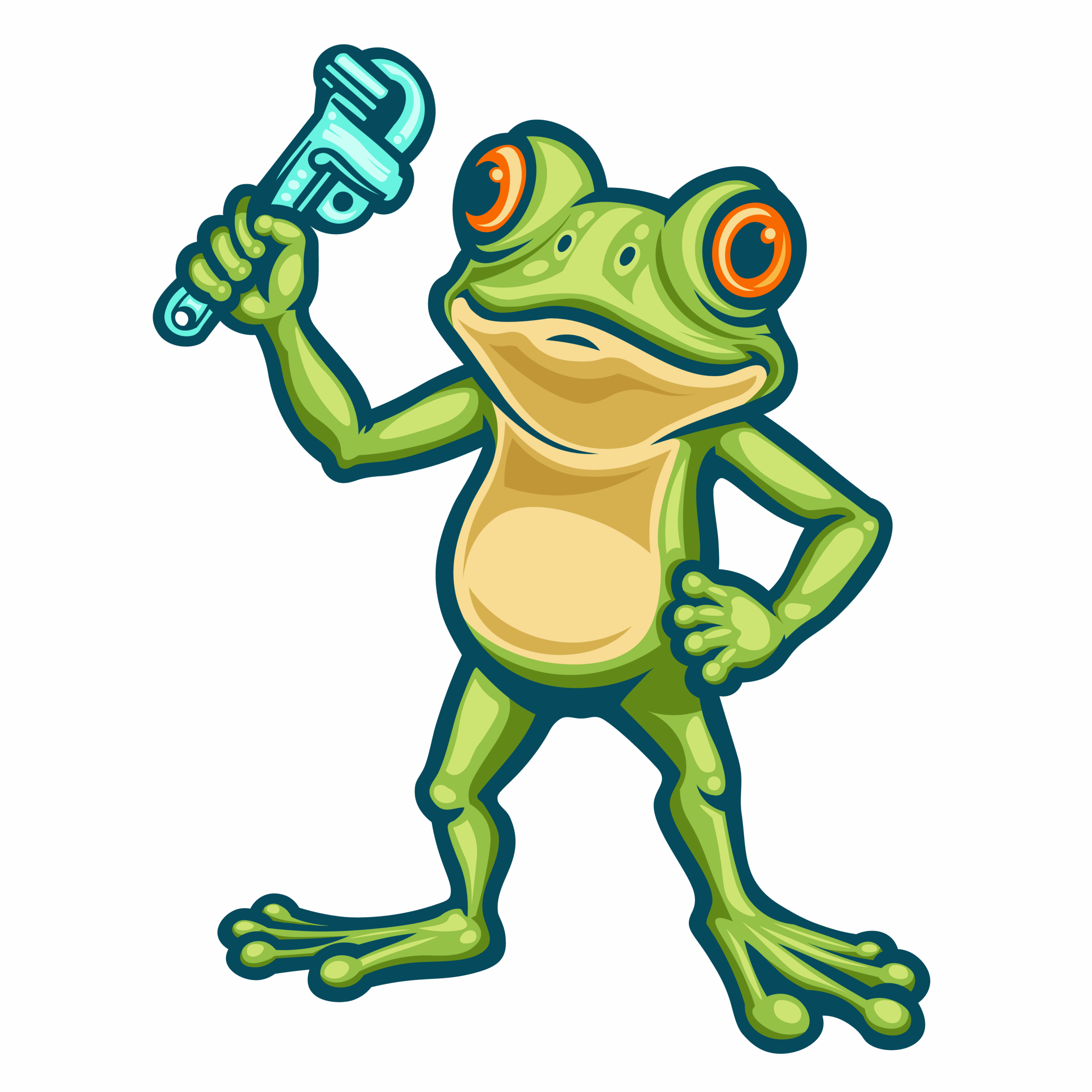 T&H Plumbing_Colour Mascot
